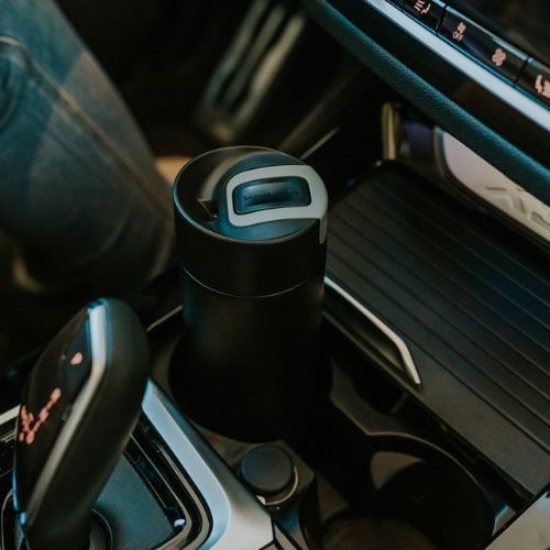 Kambukka Olympus termo puodelis 500 ml matinės juodos spalvos