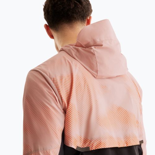 Vyriška bėgimo striukė On Weather Lumos woodrose/black