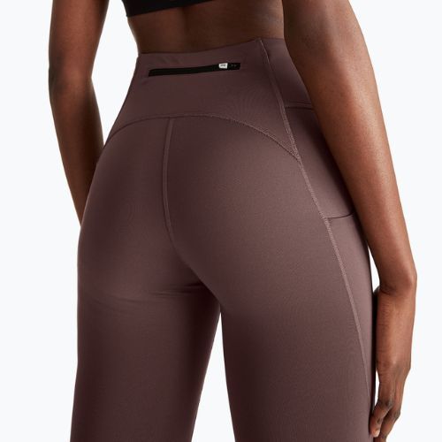 Moterų bėgimo antblauzdžiai On Performance Winter grape