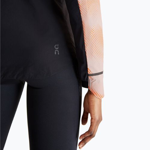 Moteriška bėgimo striukė On Weather Lumos woodrose/black