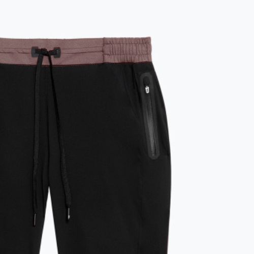 Moteriškos bėgimo kelnės On vynuogių/juoda