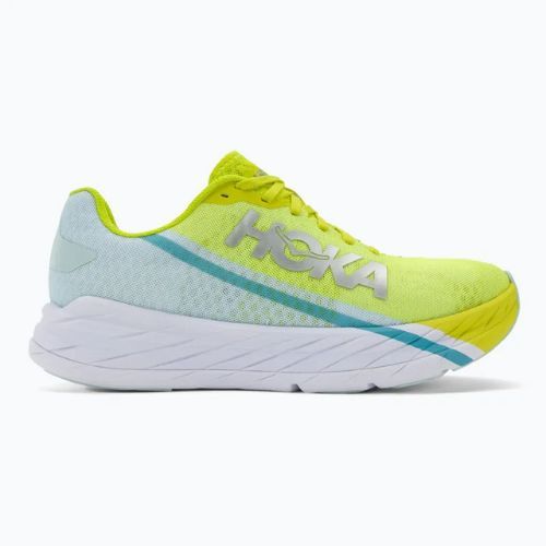 Bėgimo bateliai HOKA Rocket X blue glass/evening primrose