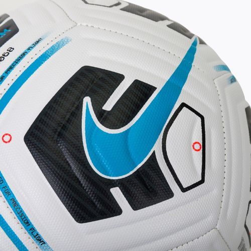 Nike Academy Team white/black/lt blue fury futbolo kamuolys 3 dydžio