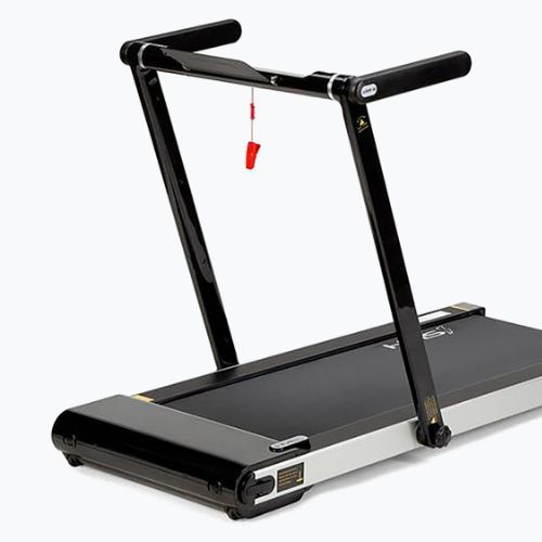 HMS LOOP12 elektrinis bėgimo takelis juodas