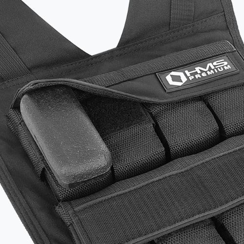 Treniruočių liemenė su svoriu HMS KTO16 16 kg juoda