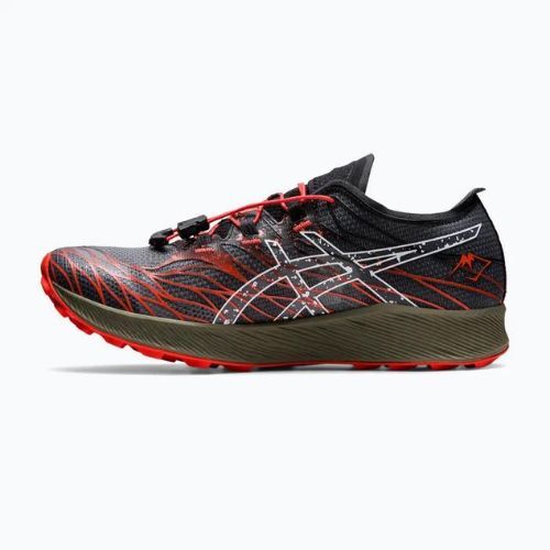 ASICS vyriški bėgimo bateliai Fujispeed black/cherry tomato