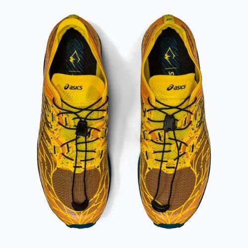 ASICS vyriški bėgimo bateliai Fujispeed golden yellow/ink teal