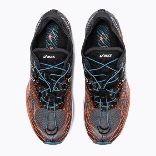 ASICS moteriški bėgimo bateliai Fujispeed black/nova orange
