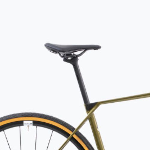 Superior X-ROAD Team Comp GR gloss olive/chrome žvyro dviratis