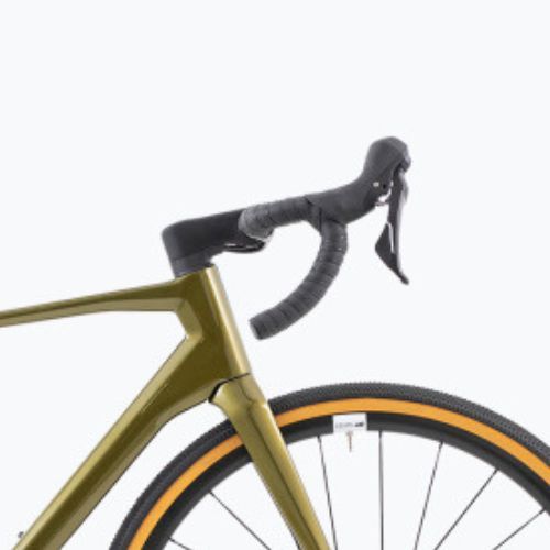 Superior X-ROAD Team Comp GR gloss olive/chrome žvyro dviratis