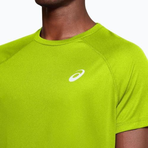Vyriški bėgimo marškinėliai ASICS Sport Run Top lime zest