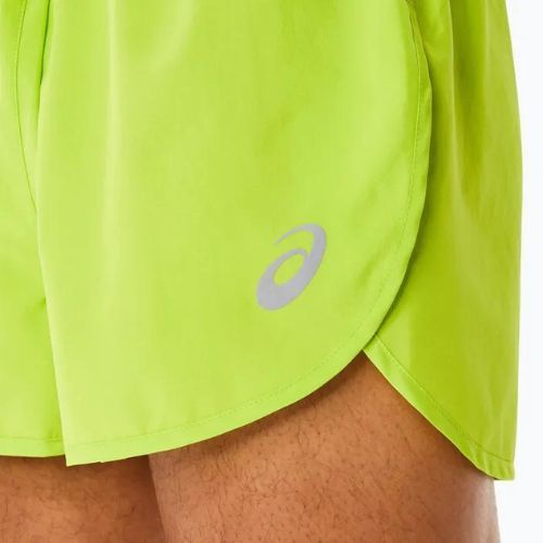 Vyriški bėgimo šortai ASICS Core Split lime zest