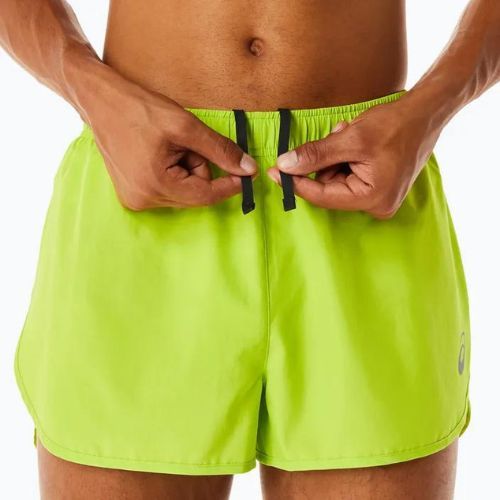 Vyriški bėgimo šortai ASICS Core Split lime zest
