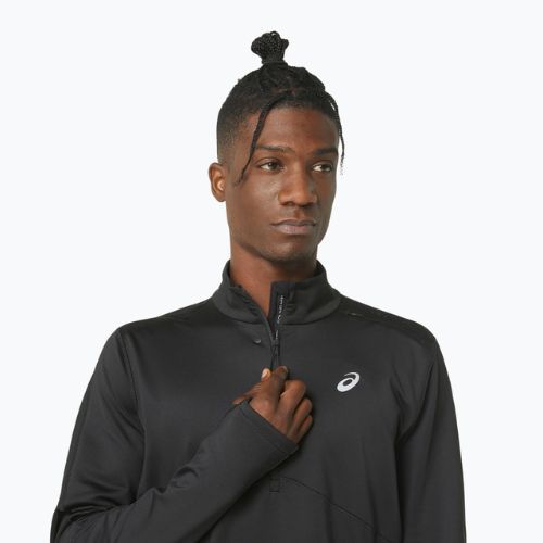 Vyriškas bėgimo džemperis ASICS Winter Run 1/2 Mid Layer performance black/graphite grey