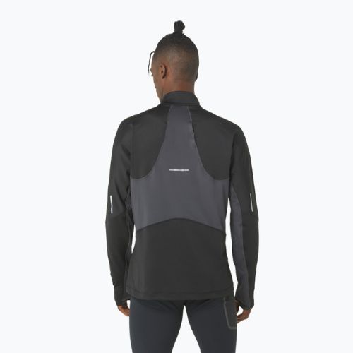 Vyriškas bėgimo džemperis ASICS Winter Run 1/2 Mid Layer performance black/graphite grey