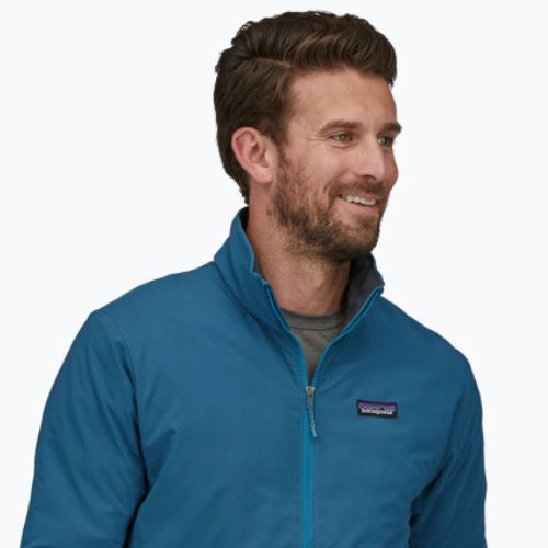 Vyriška hibridinė striukė Patagonia Thermal Airshed wavy blue