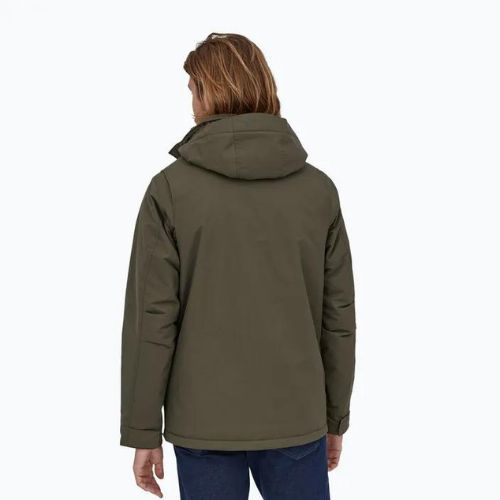 Vyriška apšiltinta striukė Patagonia Isthmus Parka basin green