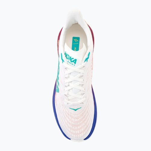 Vyriški bėgimo bateliai HOKA Mach 5 white/flame