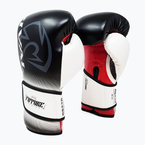 Bokso pirštinės Rival RS-FTR Future Sparring black/white/red