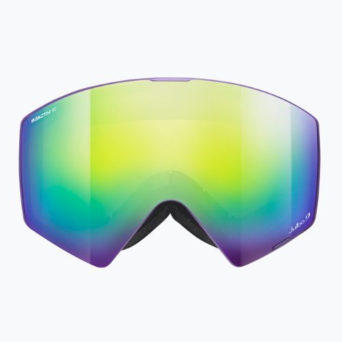 Slidinėjimo akiniai Julbo Razor Edge Reactiv Glare Control purple/black/flash green