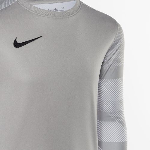 Vaikiški vartininko marškinėliai Nike Dri-FIT Park IV Goalkeeper pewter grey/white/black