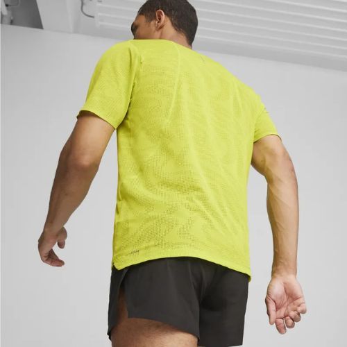 Vyriški bėgimo marškinėliai PUMA Run Ultraspun green