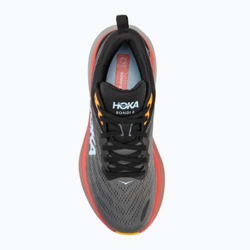 Vyriški bėgimo bateliai HOKA Bondi 8 antharicite/castlerock