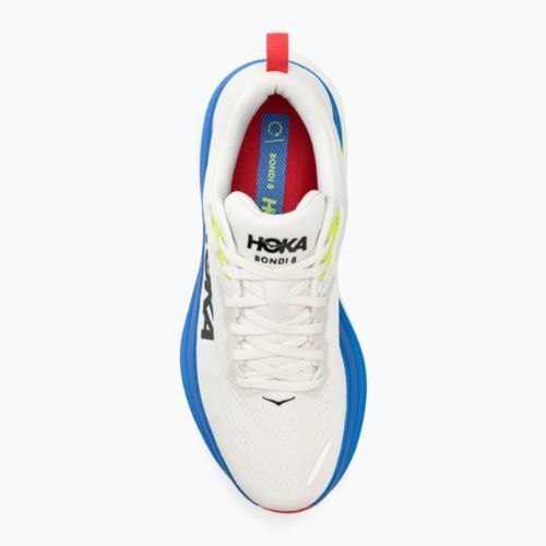 Vyriški bėgimo bateliai HOKA Bondi 8 blanc de blanc/virtual blue
