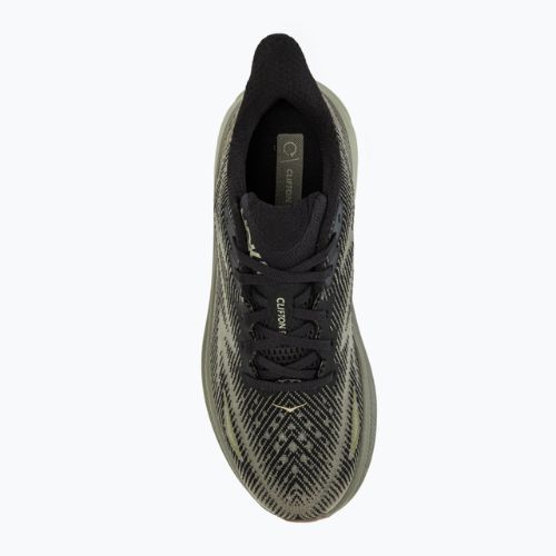 Vyriški bėgimo bateliai HOKA Clifton 9 black/slate