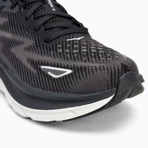 Moteriški bėgimo bateliai HOKA Clifton 9 black/white