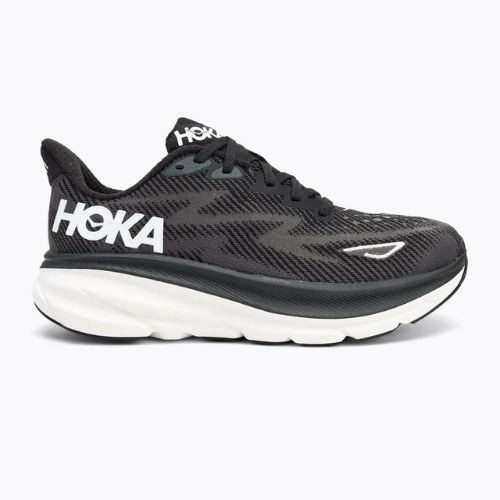 Moteriški bėgimo bateliai HOKA Clifton 9 black/white