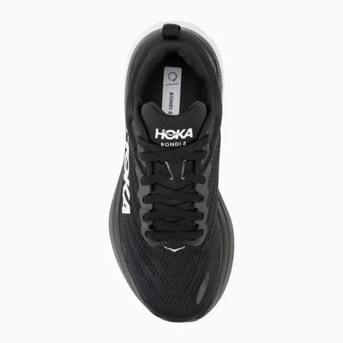 Moteriški bėgimo bateliai HOKA Bondi 8 black/white