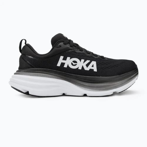 Moteriški bėgimo bateliai HOKA Bondi 8 black/white