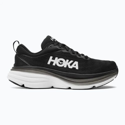Vyriški bėgimo bateliai HOKA Bondi 8 Wide black/white
