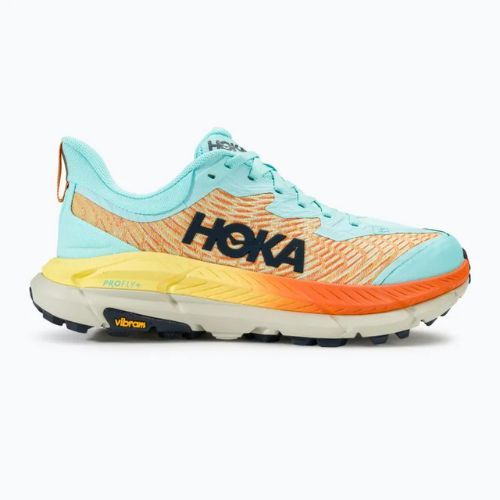 Moteriški bėgimo bateliai HOKA Mafate Speed 4 cloudless/sherbet