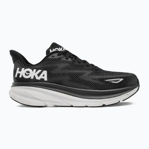 Vyriški bėgimo batai HOKA Clifton 9 Wide black/white