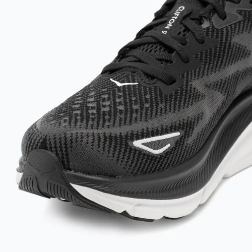 Vyriški bėgimo batai HOKA Clifton 9 Wide black/white