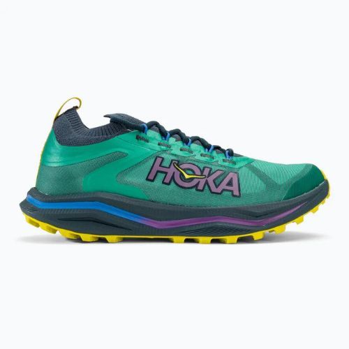 Moteriški bėgimo bateliai HOKA Zinal 2 tech green/strata