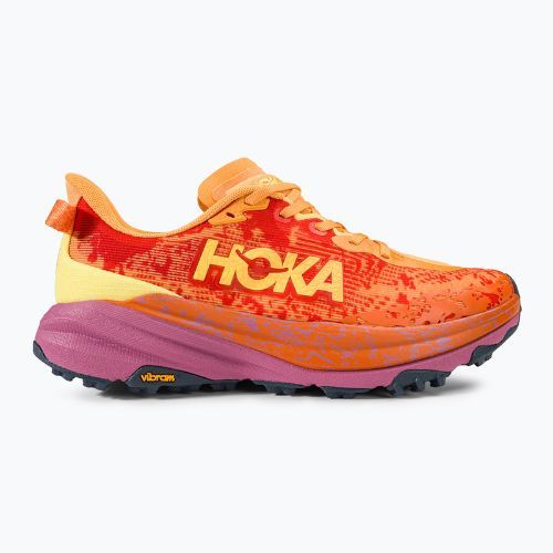Vyriški bėgimo bateliai HOKA Speedgoat 6 sherbet/beet root