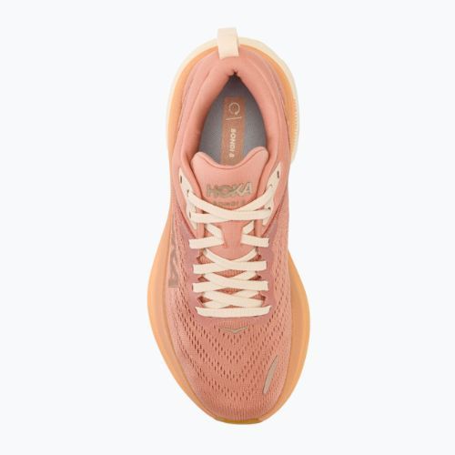 Moteriški bėgimo bateliai HOKA Bondi 8 sandstone/cream