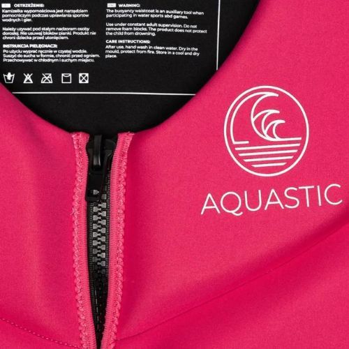 Moteriška apsauginė liemenė AQUASTIC AQS-LVW rožinė