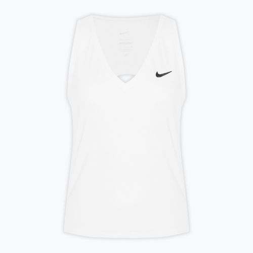 Moterų teniso marškinėliai Nike Court Dri-Fit Victory Tank white/black