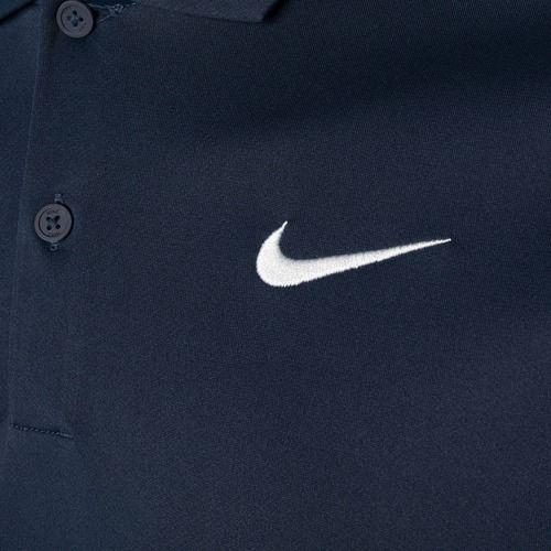Vyriški teniso marškinėliai Nike Court Dri-Fit Polo Solid obsidian/white