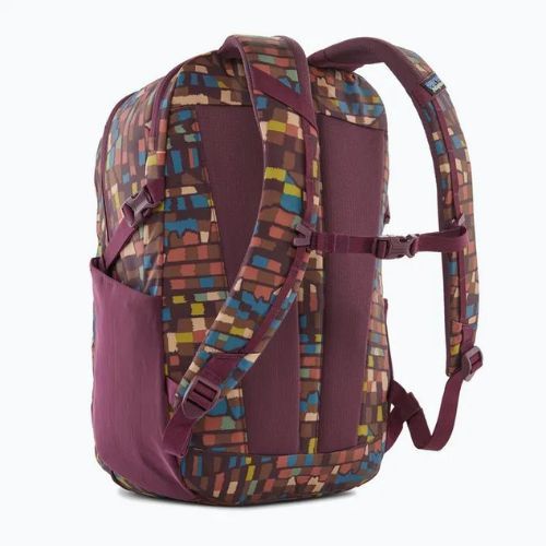 Turistinė kuprinė Patagonia Refugio Day Pack 26 l fitz roy patchwork/night plum