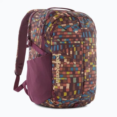 Turistinė kuprinė Patagonia Refugio Day Pack 26 l fitz roy patchwork/night plum