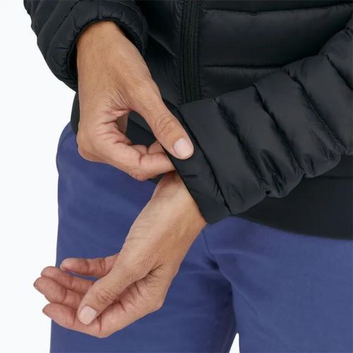 Moteriška pūkinė striukė Patagonia Down Sweater Hoody black