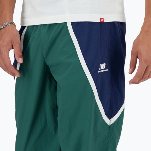Vyriškos kelnės New Balance Hoops Woven team forest green