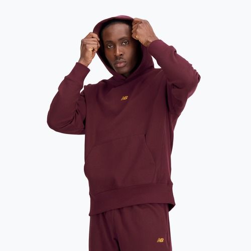 Vyriškas džemperis New Balance Athletics Remastered Graphic French Terry burgundy