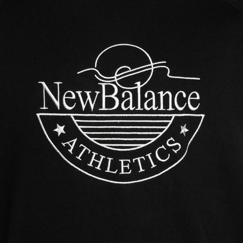 Vyriškas džemperis New Balance Athletics Graphic Crew black