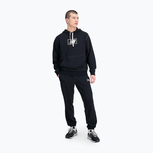 Vyriškas džemperis New Balance Essentials Hoodie black